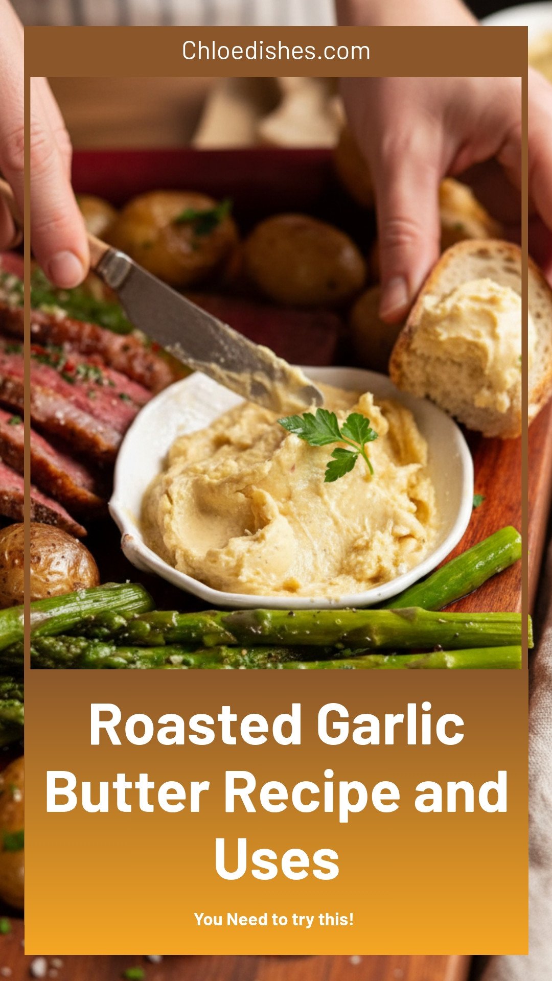 Roasted Garlic Butter