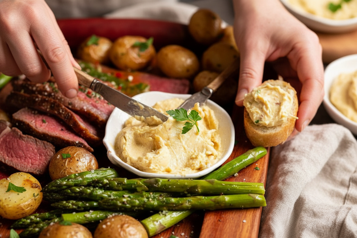 Roasted Garlic Butter: Roasted Garlic Butter Recipe and Uses