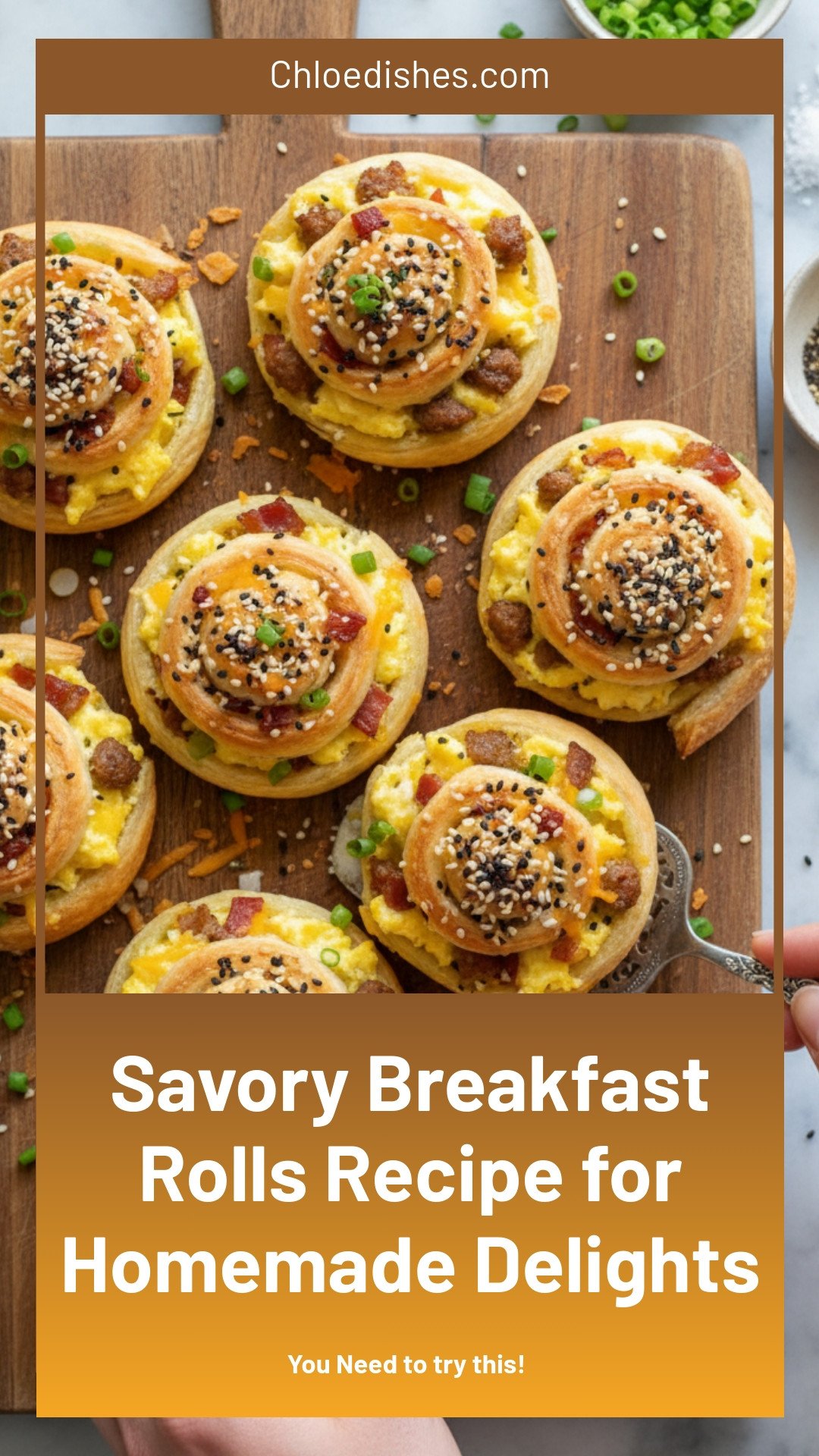 Savory Breakfast Rolls Recipe