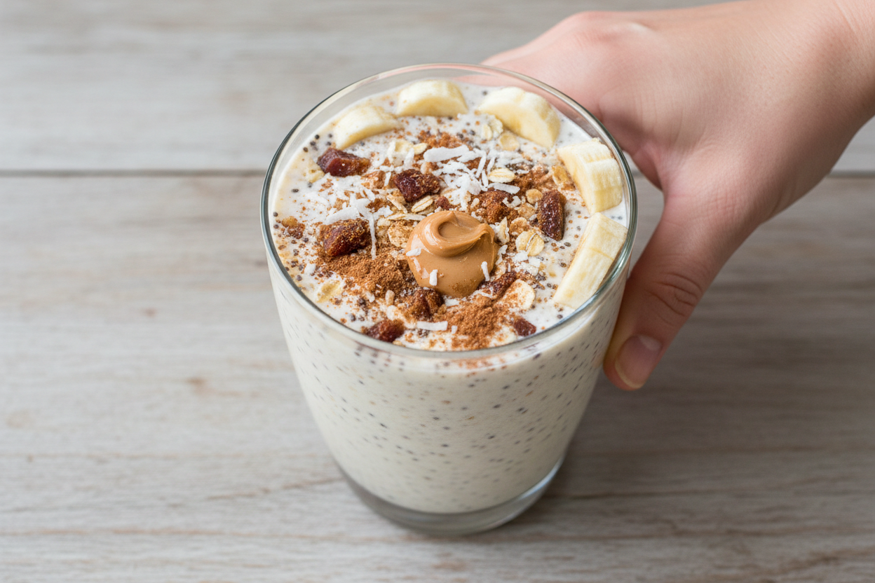 Tropical Smoothie Chia Banana Boost Copycat Recipe