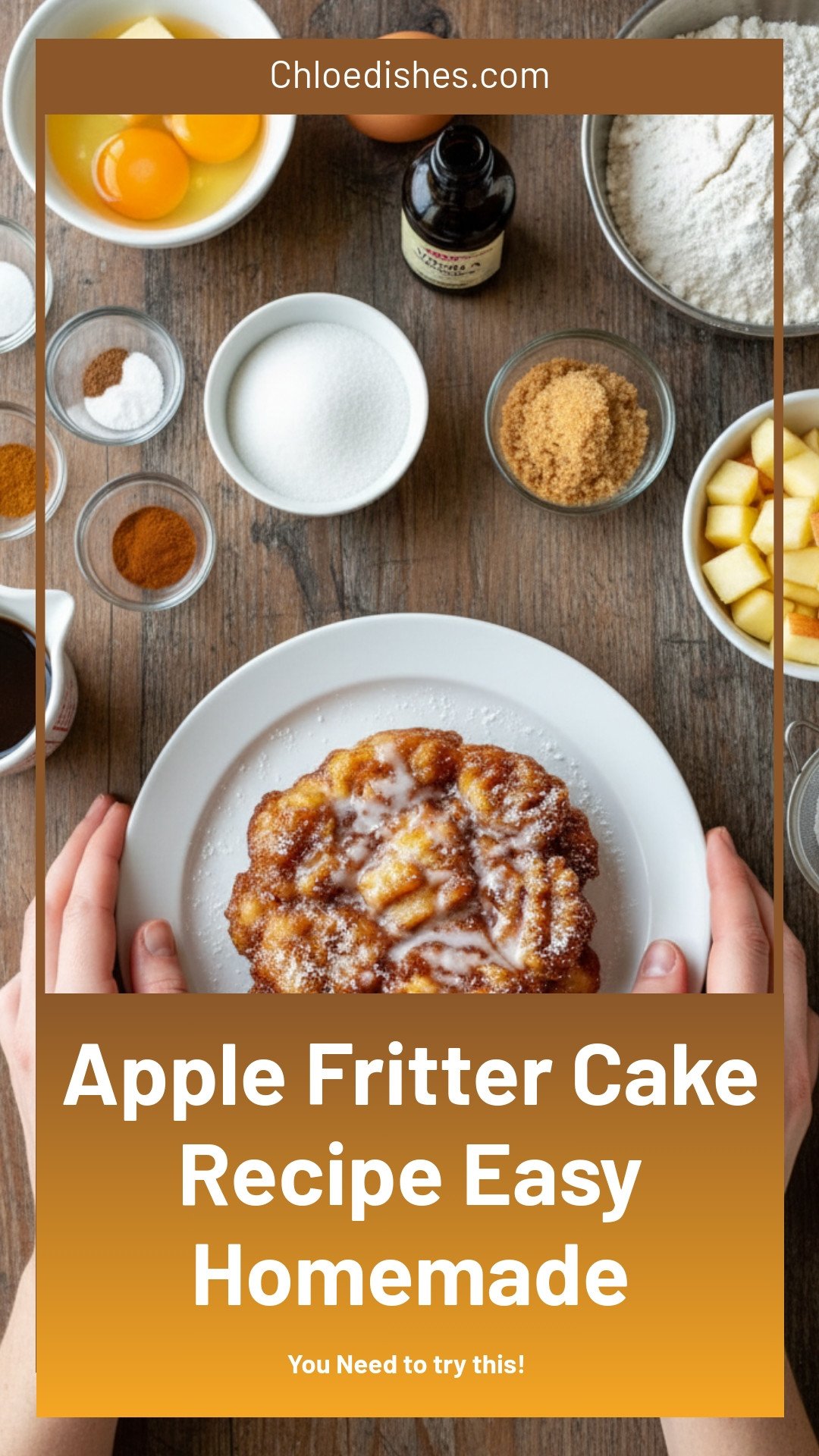 Apple Fritter Cake