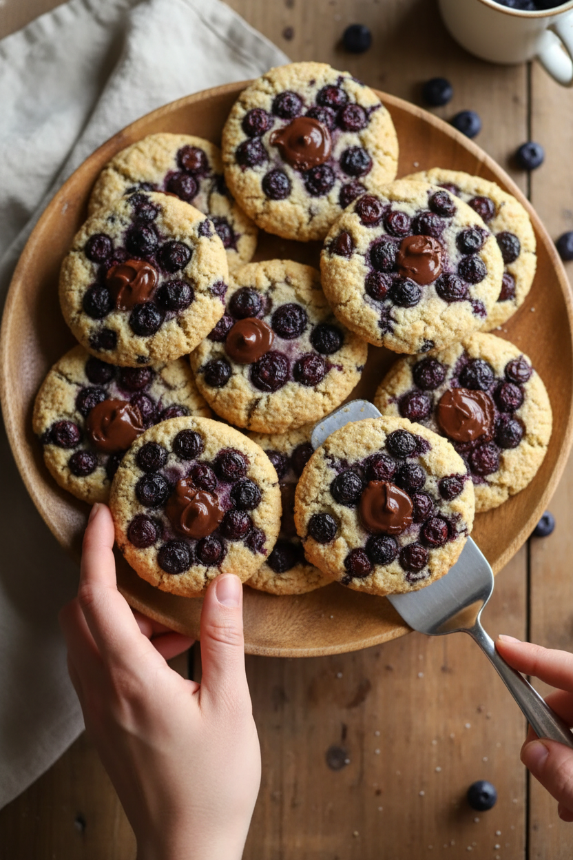Blueberry Heaven Cookies: A Chocolate Delight