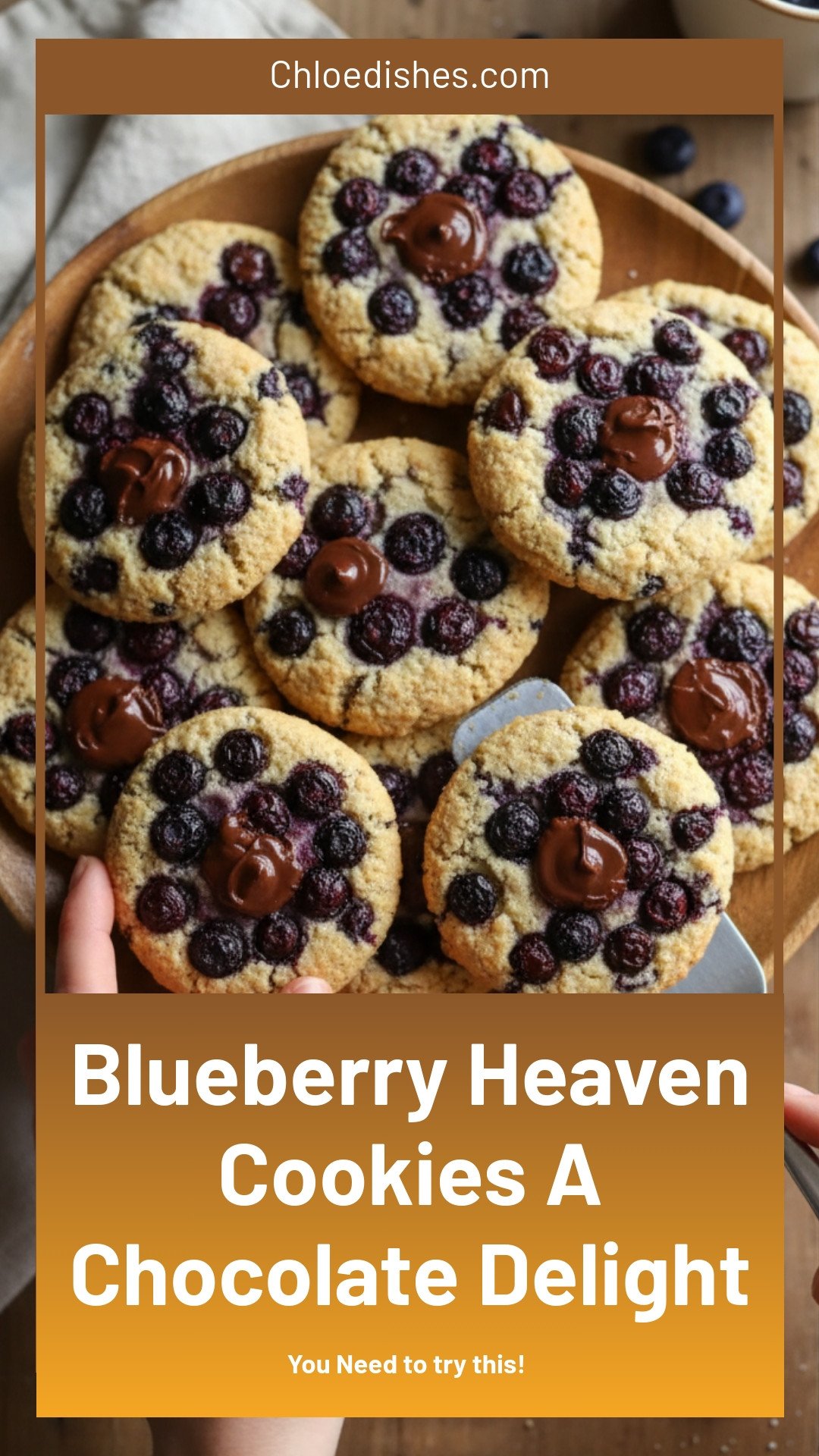 Blueberry Heaven Cookies: A Chocolate Delight