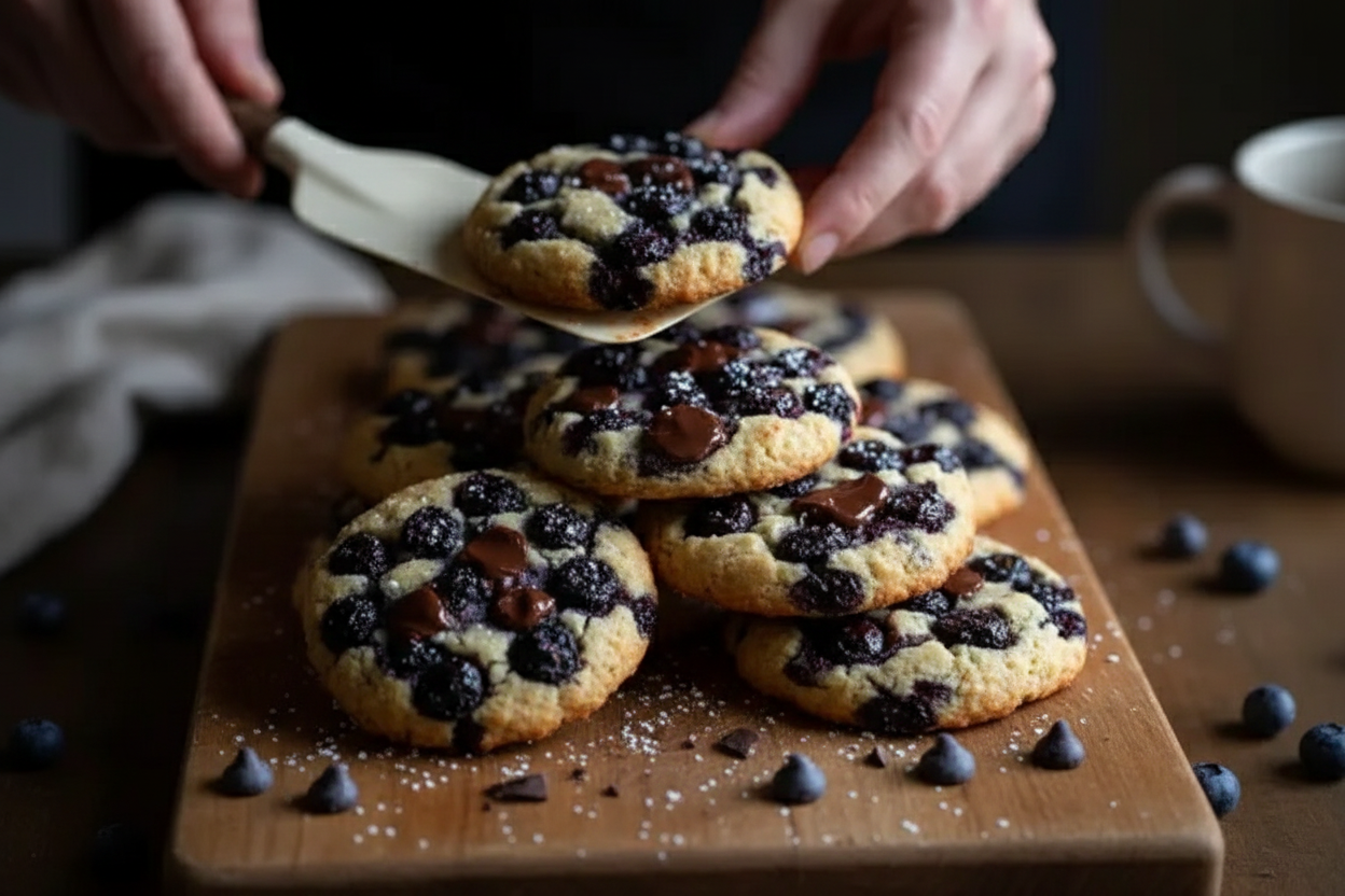 Blueberry Heaven Cookies A Chocolate Delight