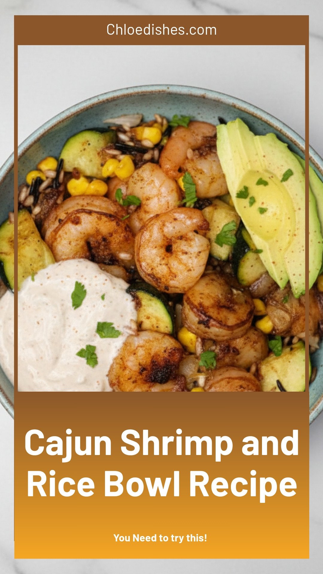 Cajun Shrimp and Rice Bowl