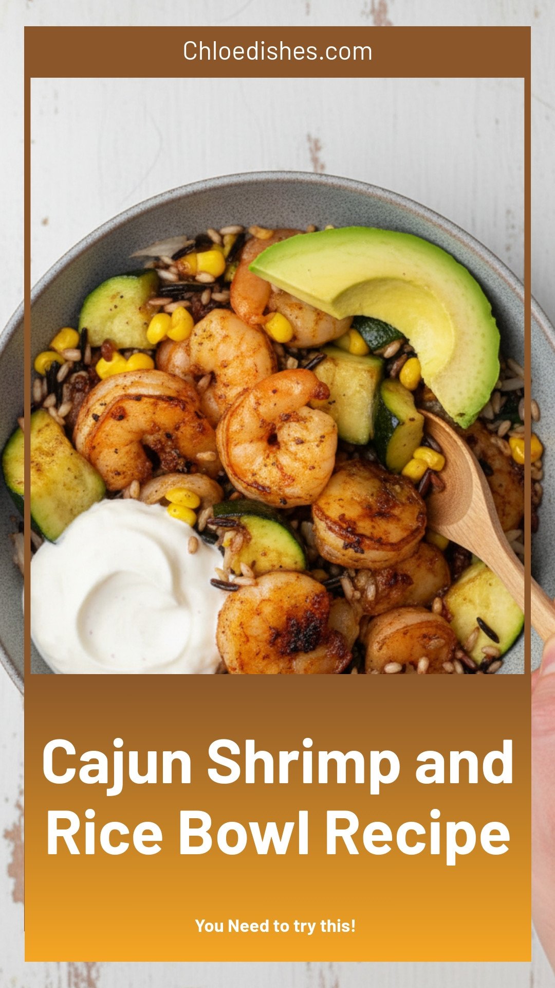 Cajun Shrimp and Rice Bowl