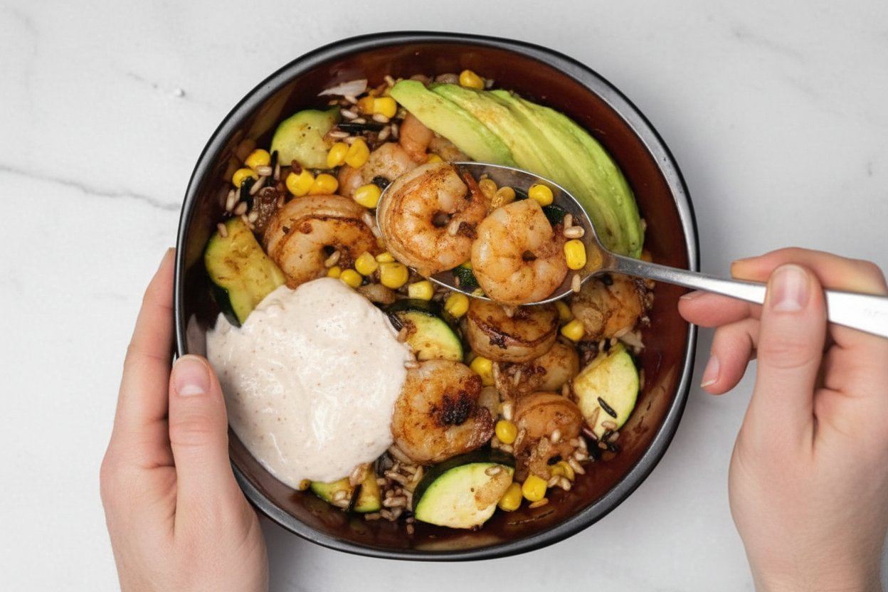 Cajun Shrimp and Rice Bowl Recipe