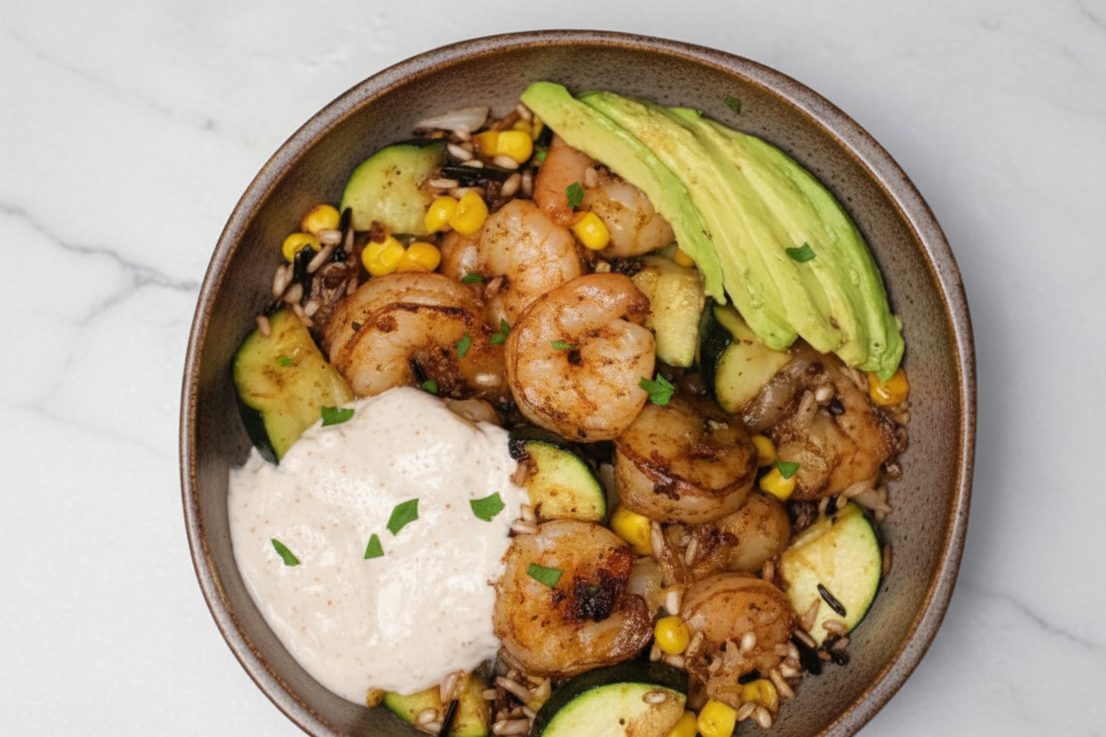Cajun Shrimp and Rice Bowl Recipe