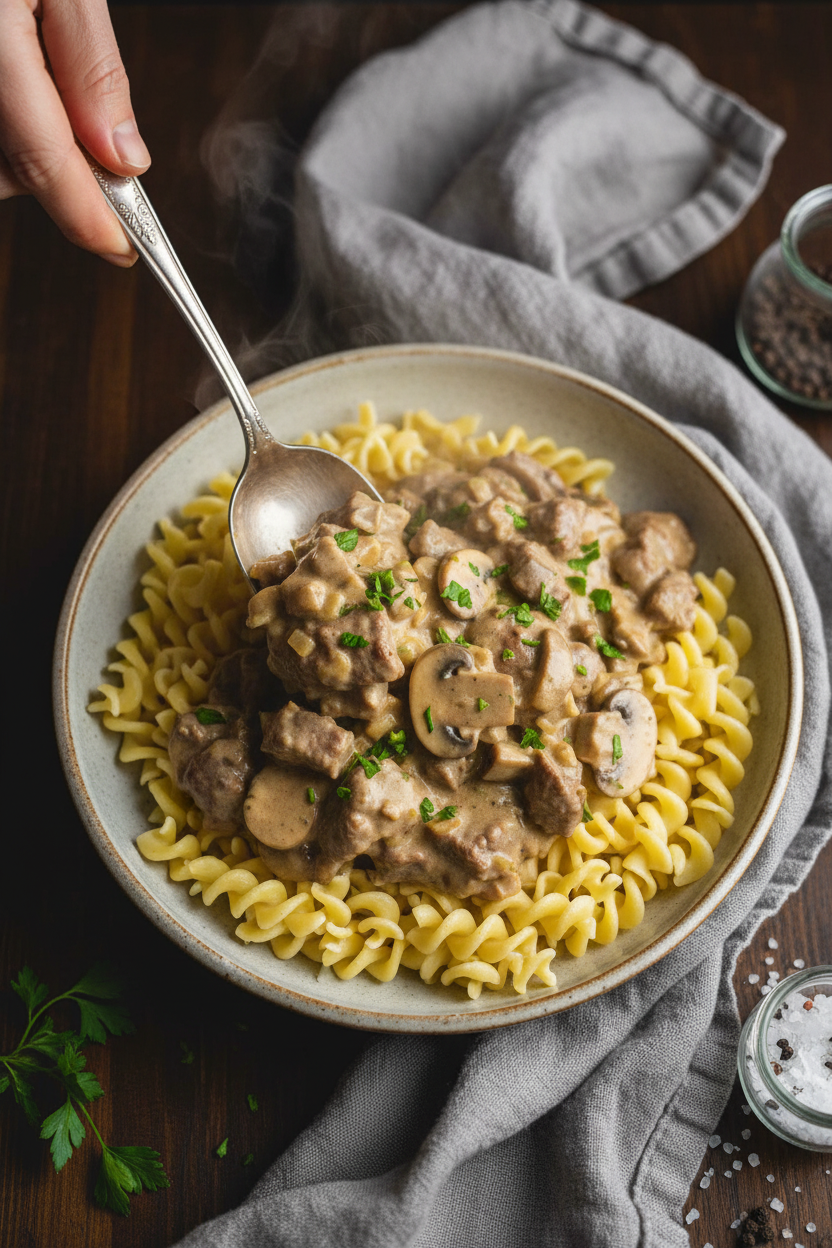 Beef Stroganoff Recipe