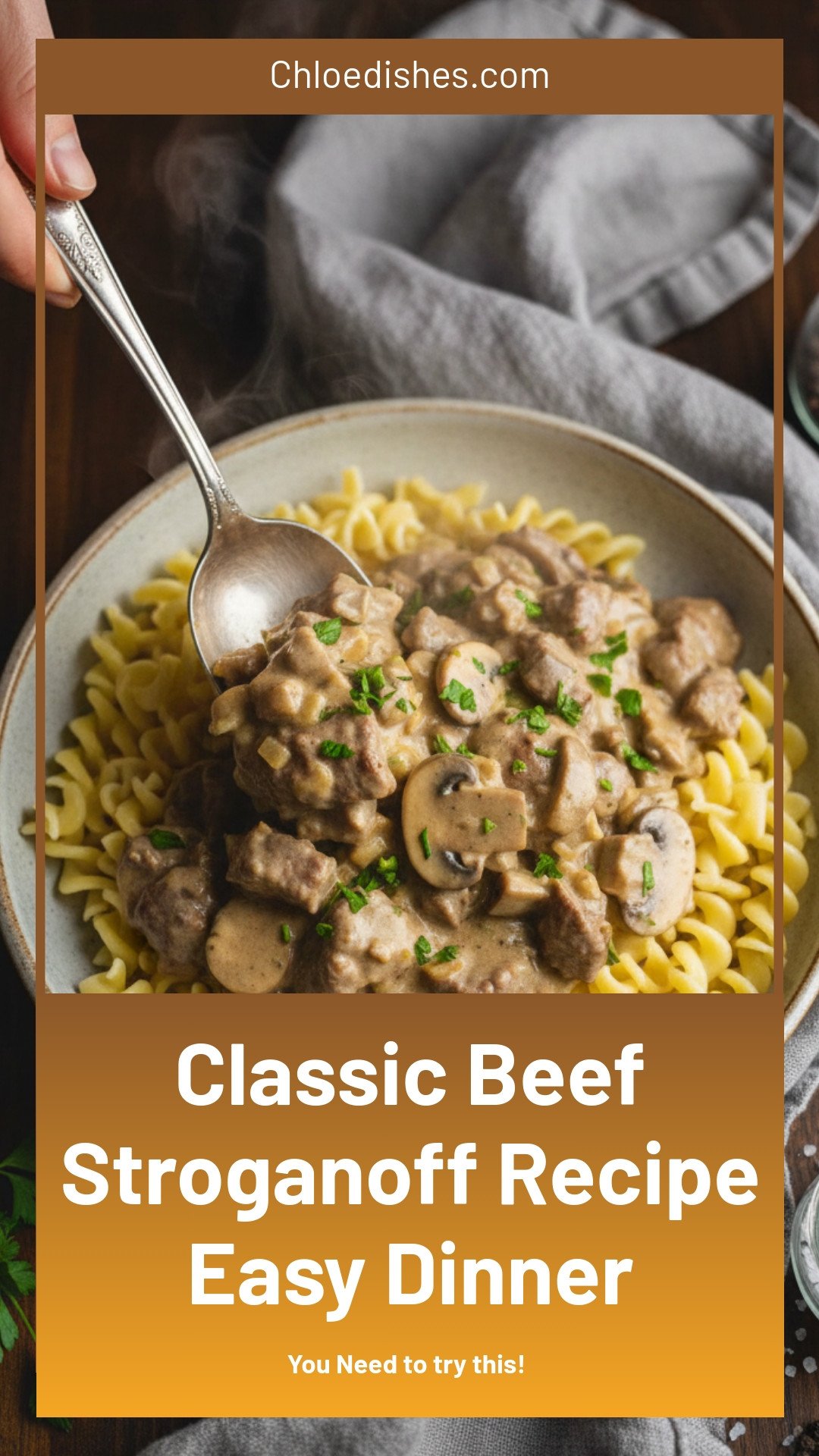 Beef Stroganoff Recipe