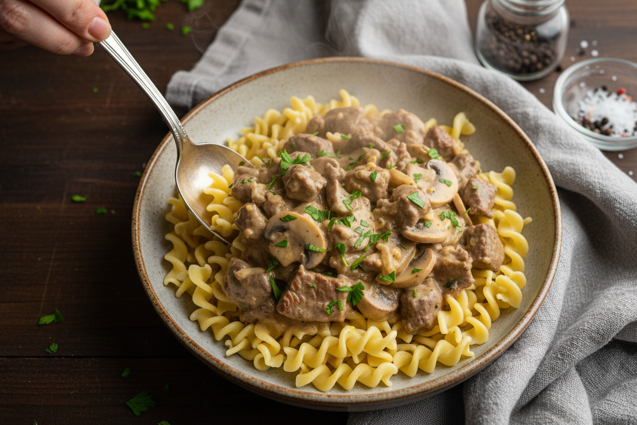 Classic Beef Stroganoff Recipe Easy Dinner