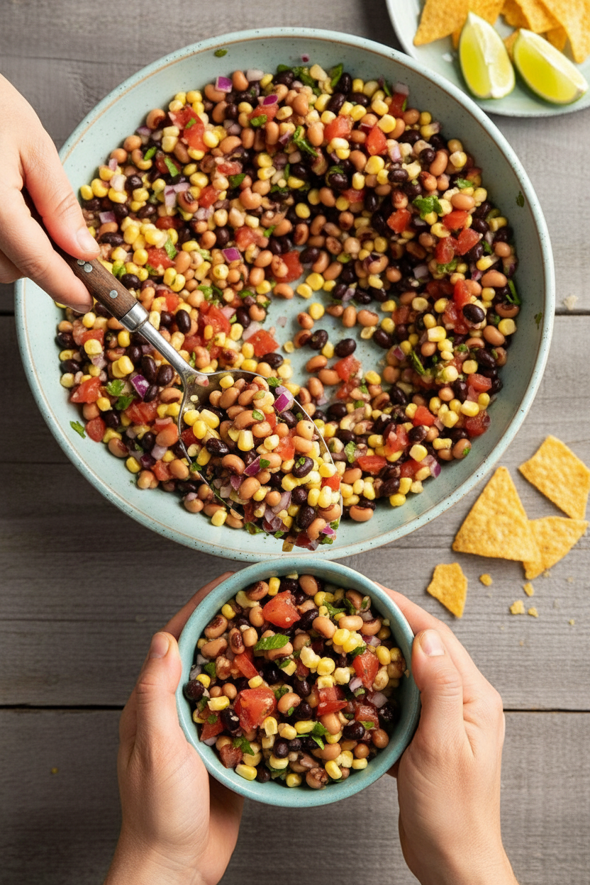 Cowboy Caviar (Corn and Black Bean Salad)