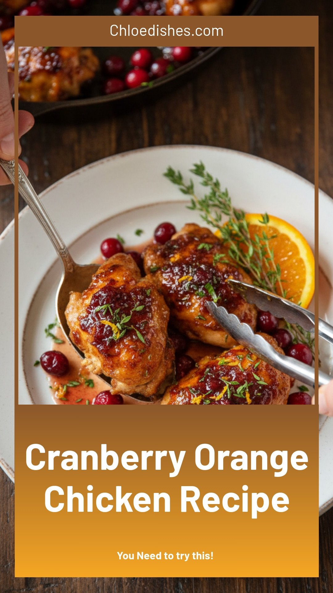 Cranberry Orange Chicken