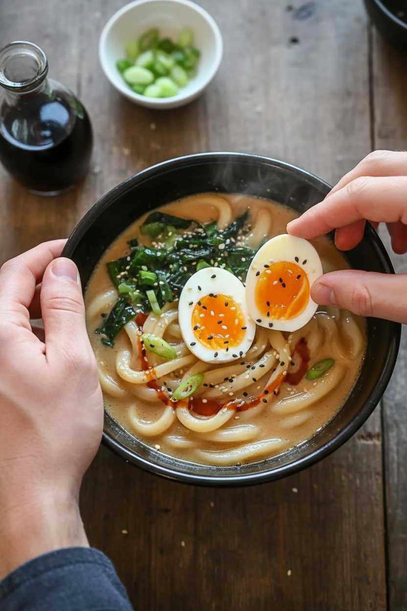 Creamy Miso Udon