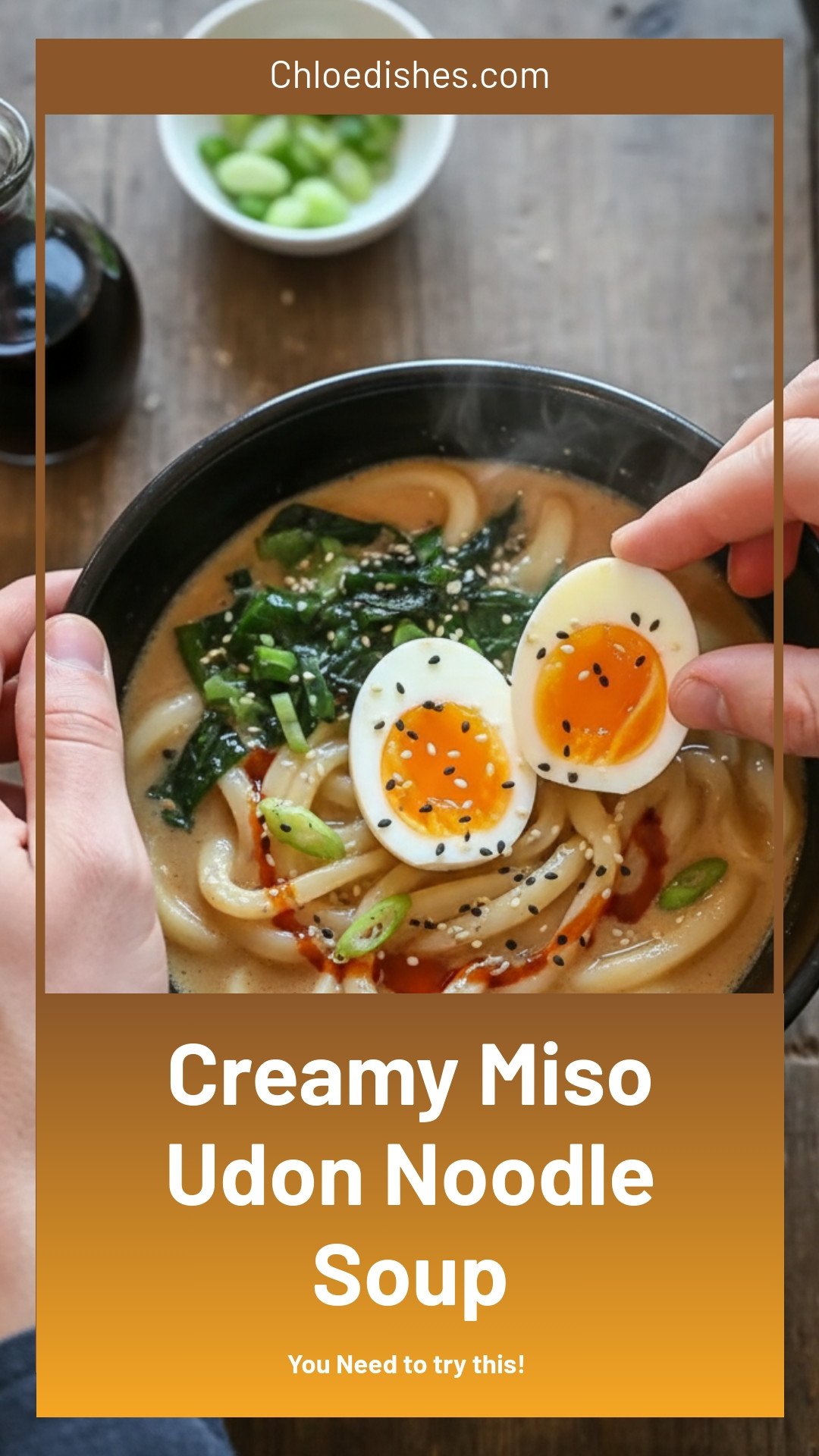 Creamy Miso Udon