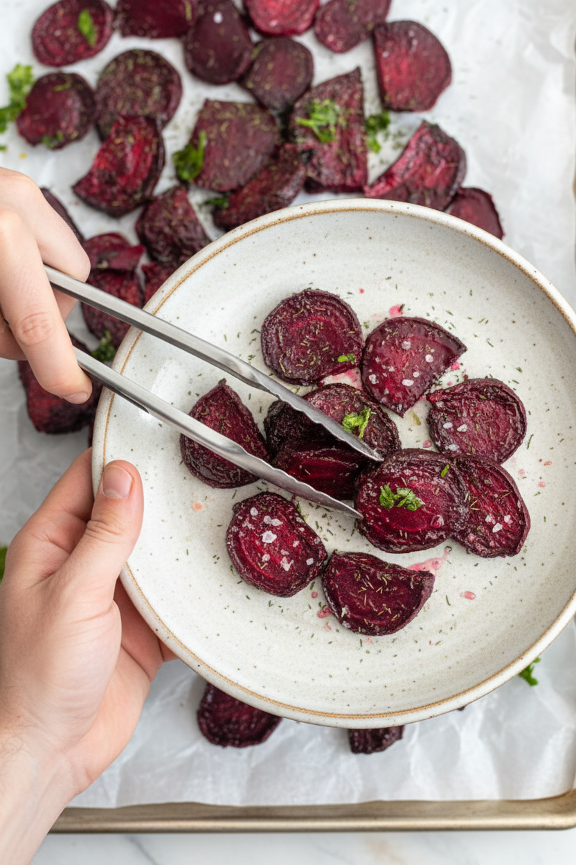 Air Fryer Beet Chips