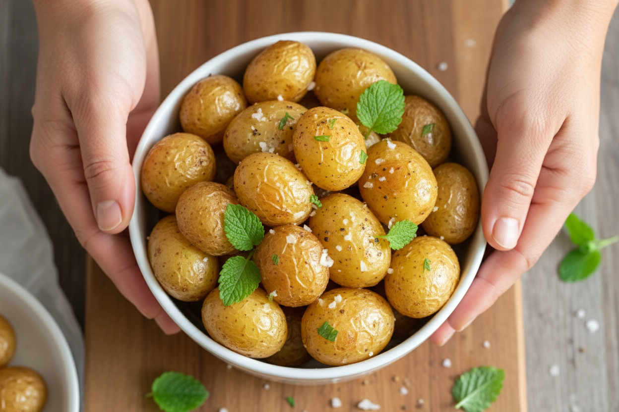 Crispy Air Fryer Potato Nibbles Recipe