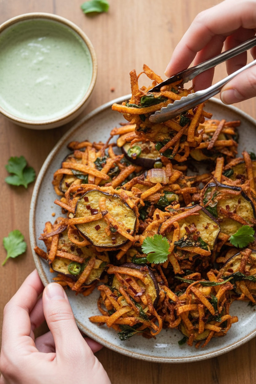 Crispy Vegetable Pakoras