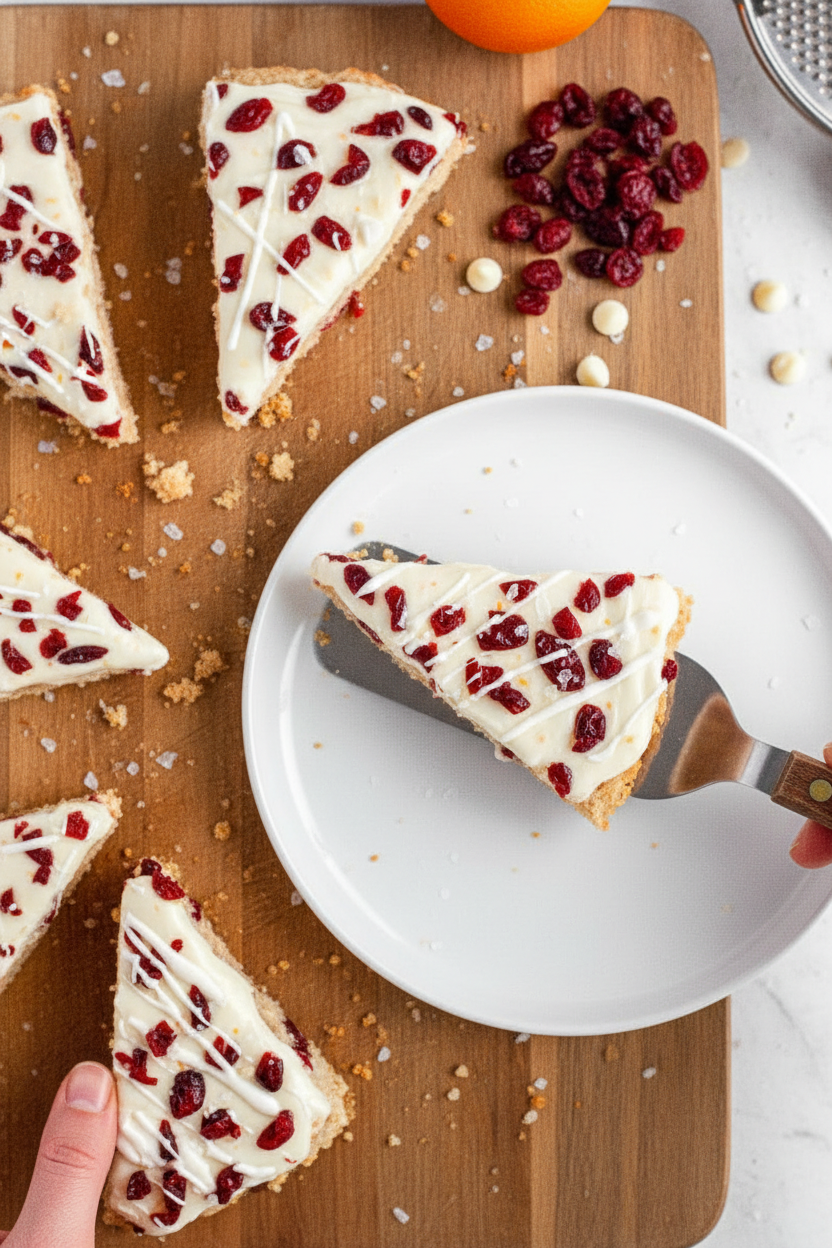 Gluten-Free Cranberry Bliss Bars (Dairy-Free)