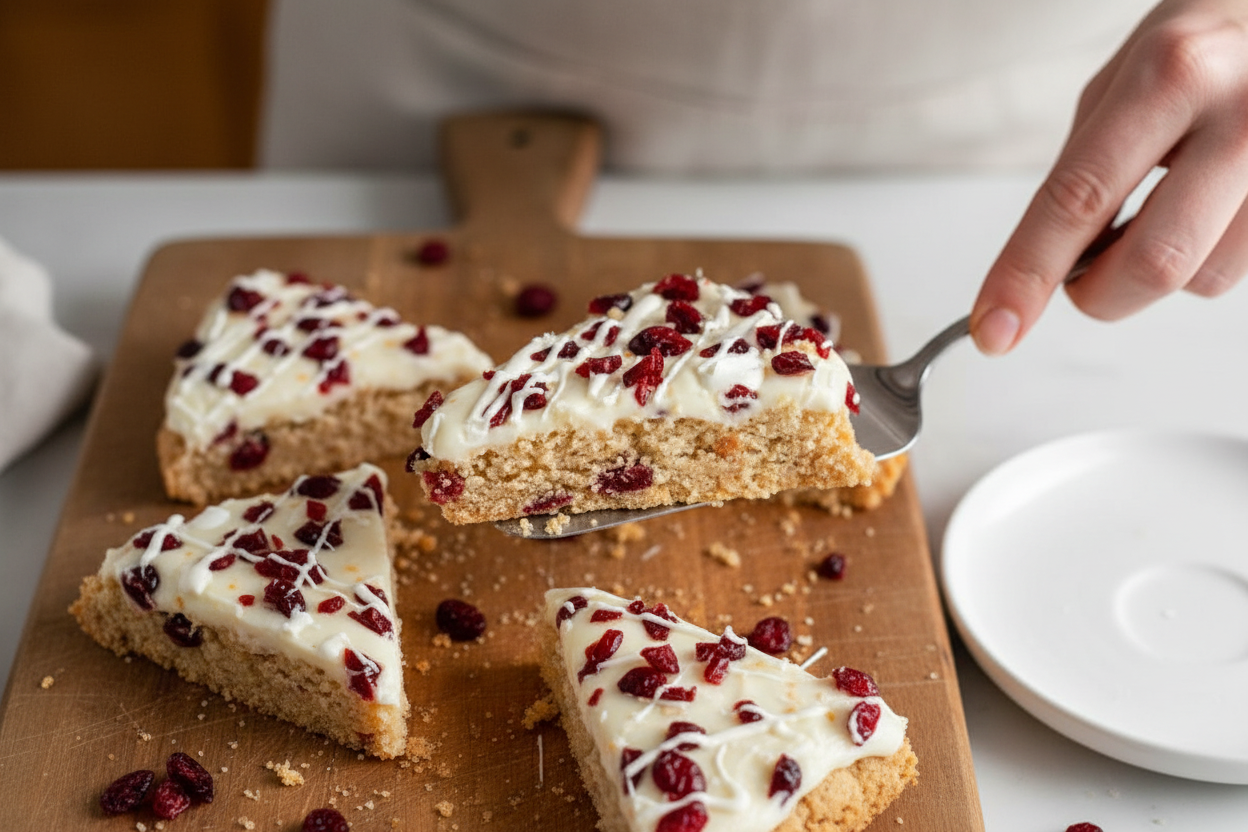 Dairy-Free Gluten-Free Cranberry Bliss Bars