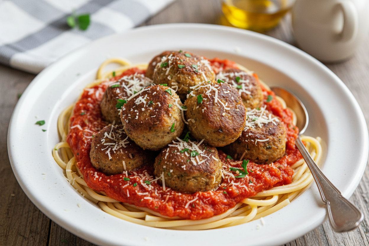 Easy 5-Ingredient Eggplant Meatballs Recipe