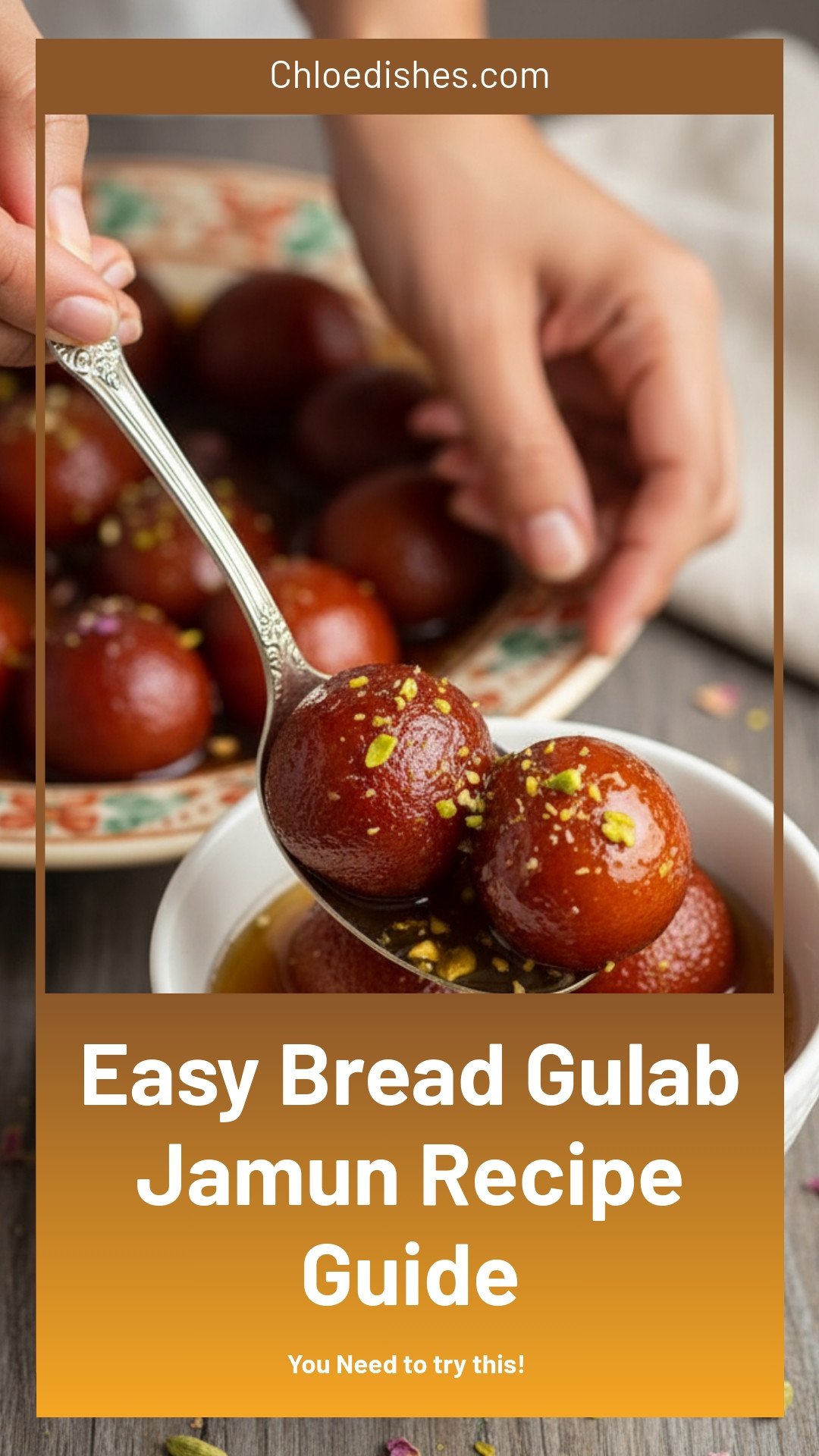Easy Bread Gulab Jamun