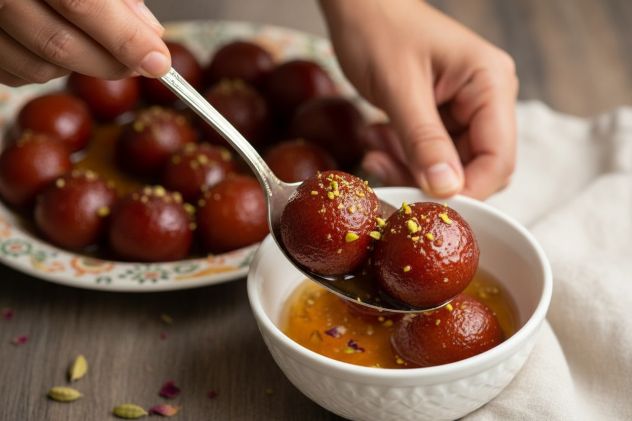 Easy Bread Gulab Jamun Recipe Guide
