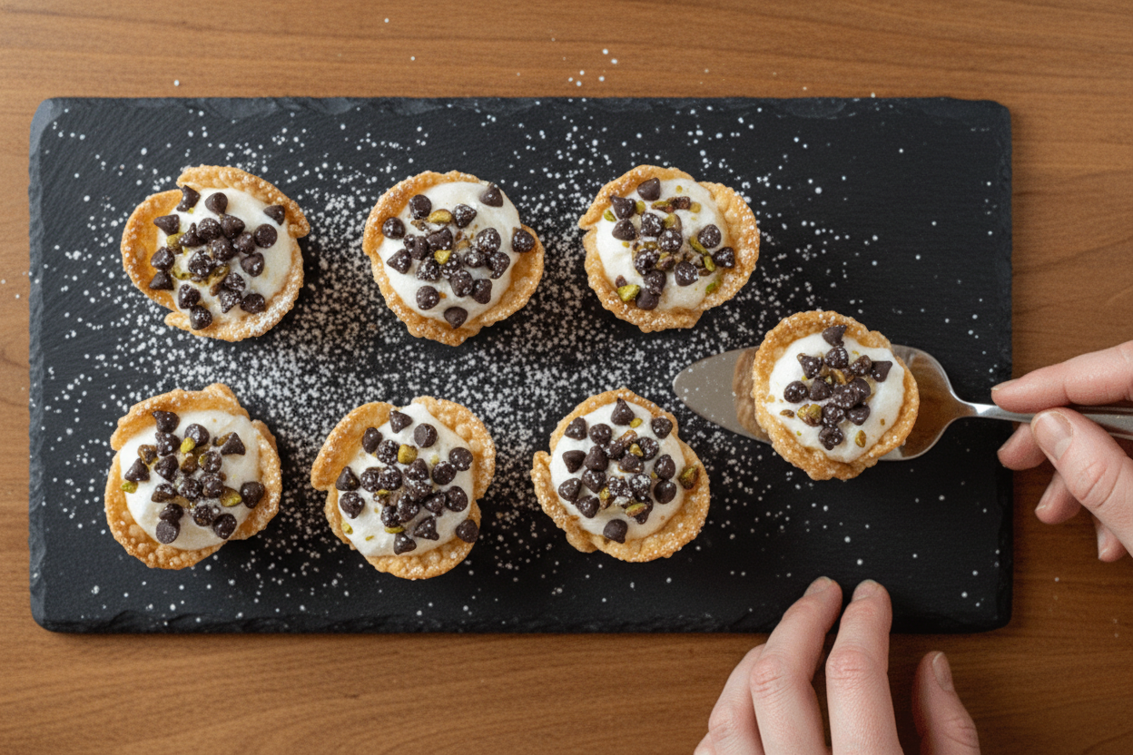 Easy Cannoli Bites Recipe for Homemade Desserts