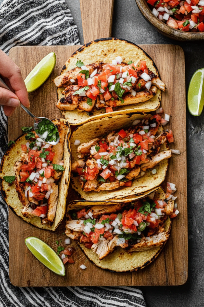 Chicken Street Tacos Recipe