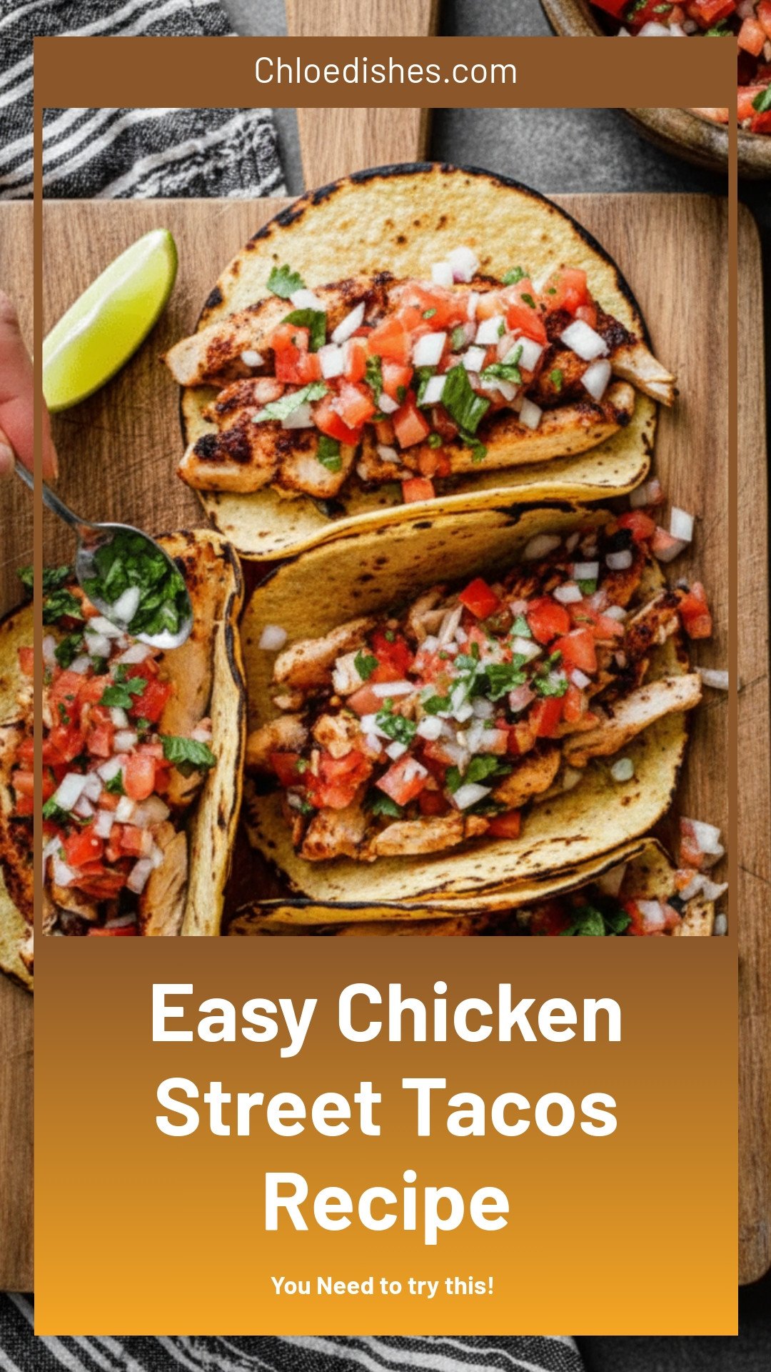 Chicken Street Tacos Recipe