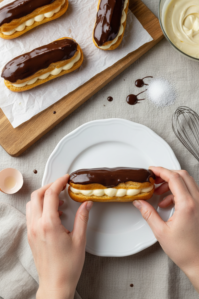 Chocolate Éclairs Recipe