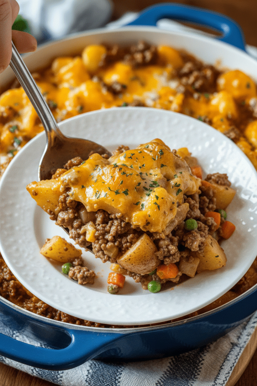 Hobo Casserole (Ground Beef) Recipe