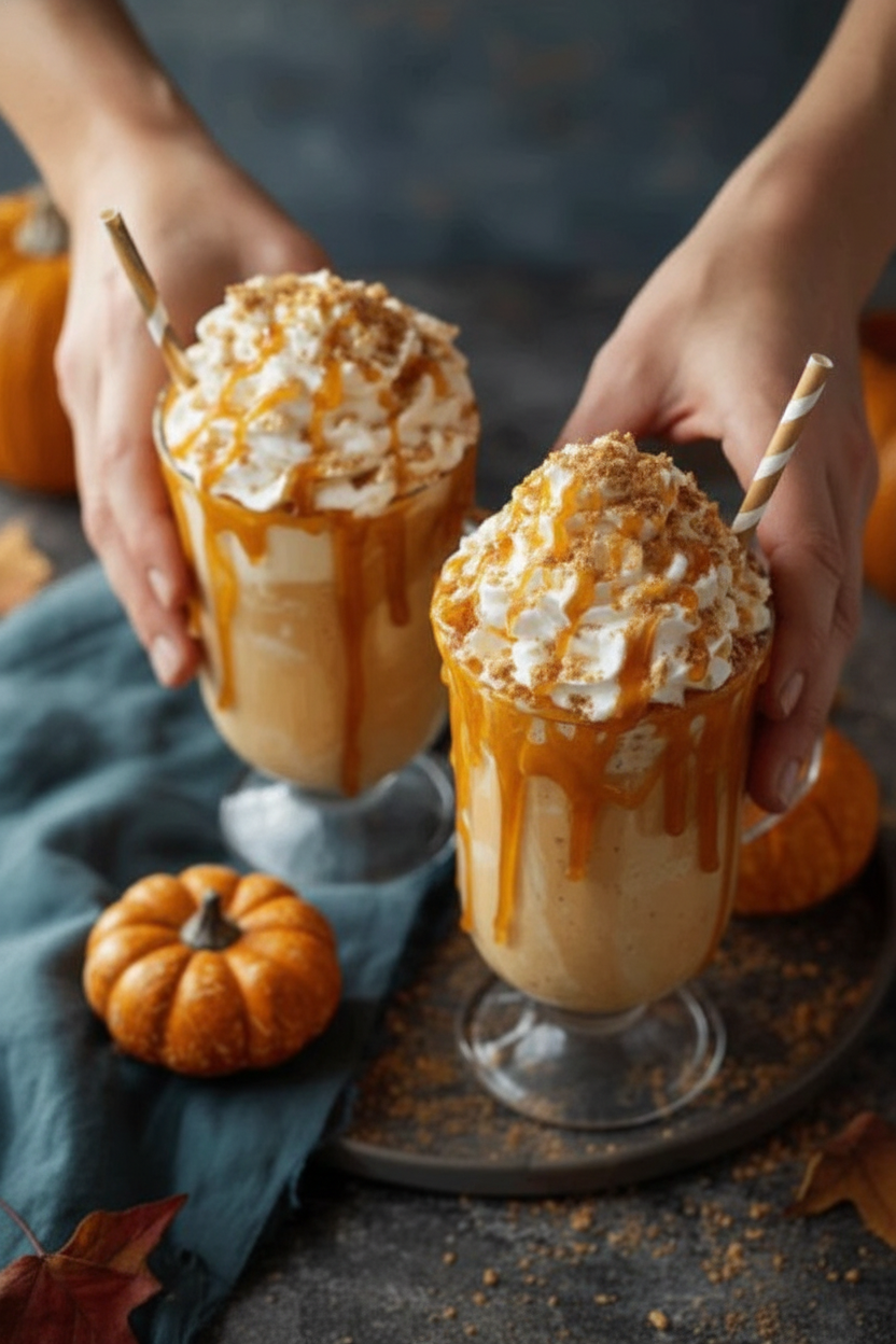 Cozy Up With Easy Pumpkin Milkshakes For Fall Nights