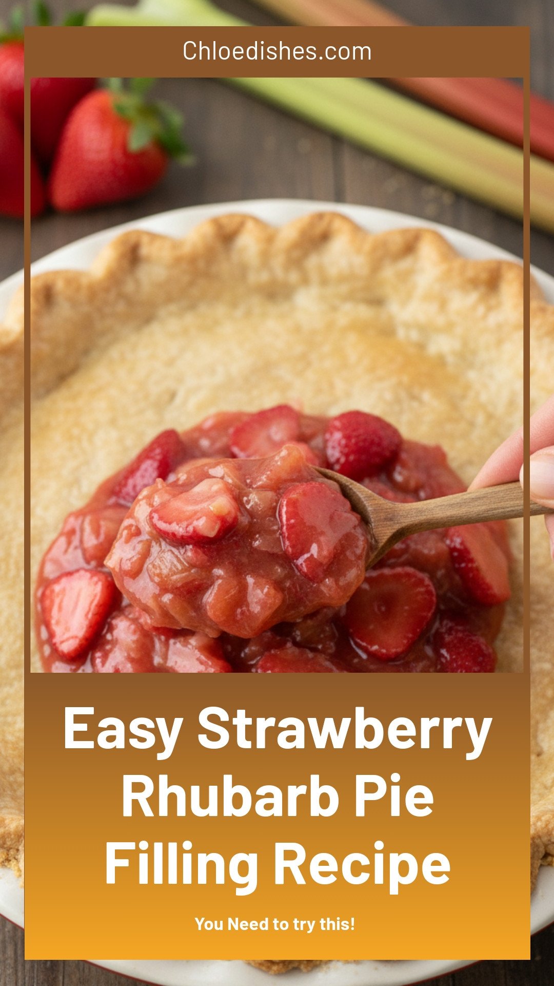 Easy Strawberry Rhubarb Pie Filling