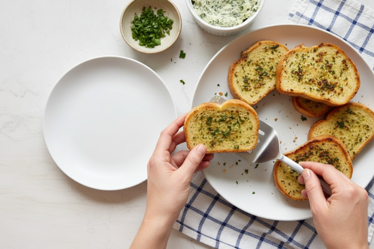 Easy Texas Toast Garlic Bread Recipe