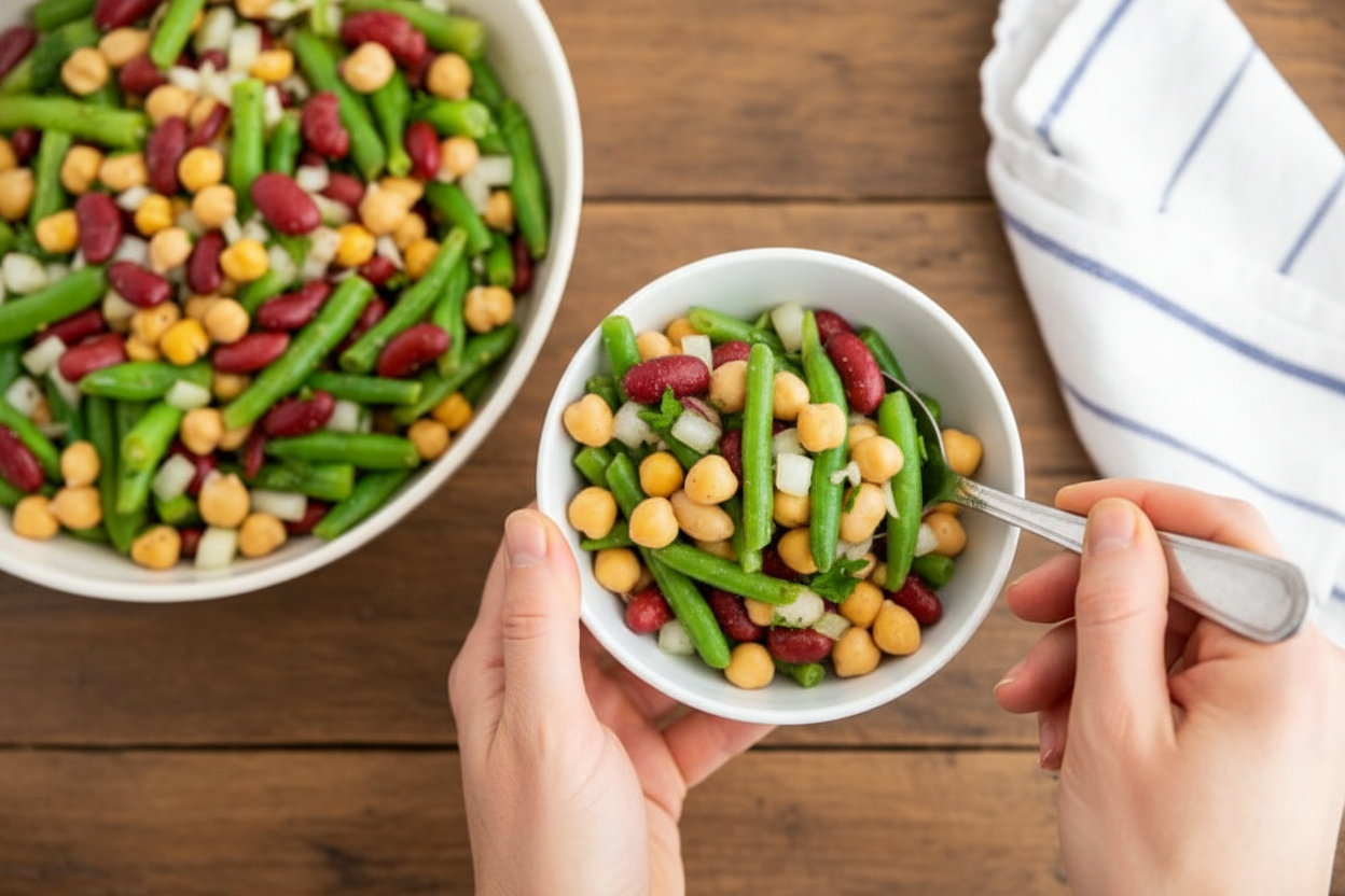 Easy Three Bean Salad
