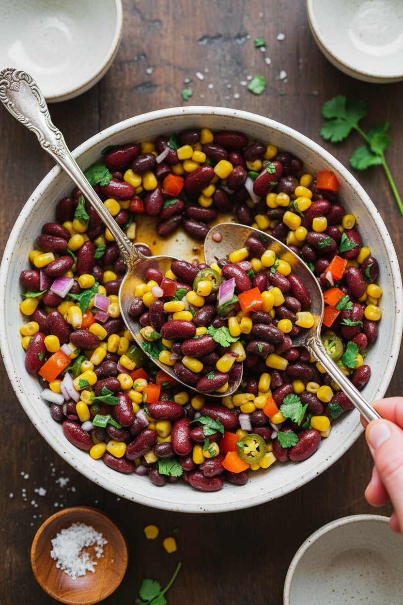 Family-Famous Mexican Bean Salad