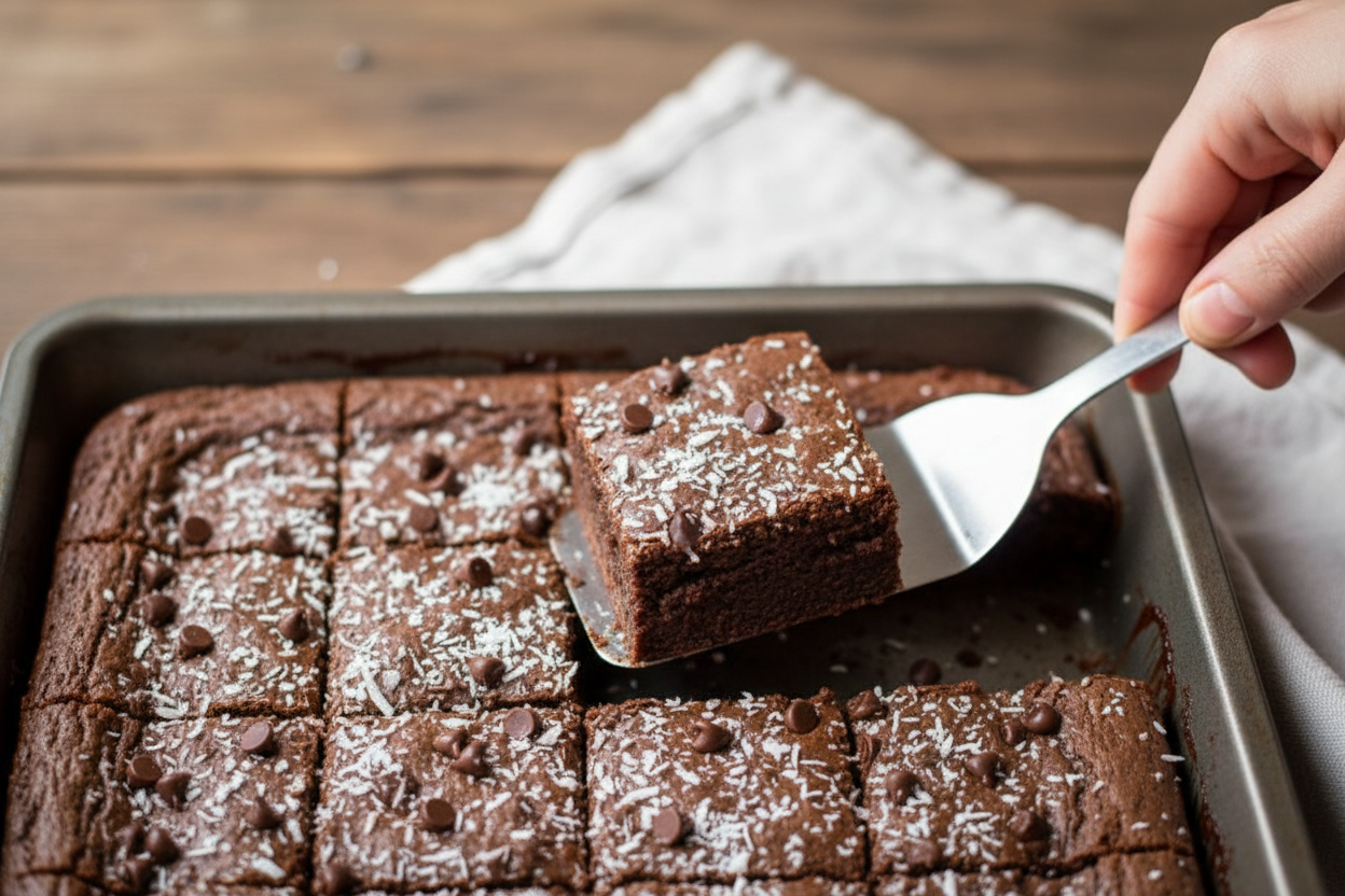 Fudgy Sweet Potato Protein Brownie Recipe