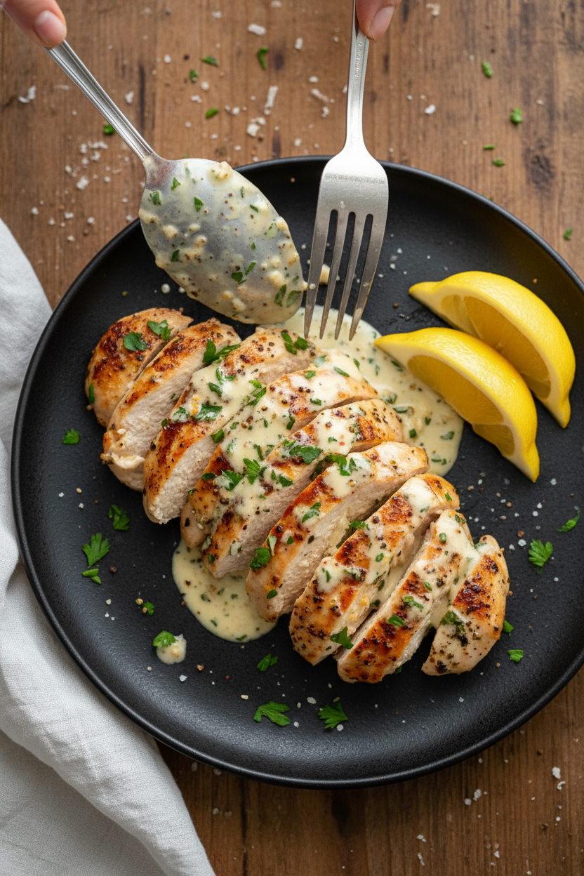 Easy Garlic Parmesan Chicken