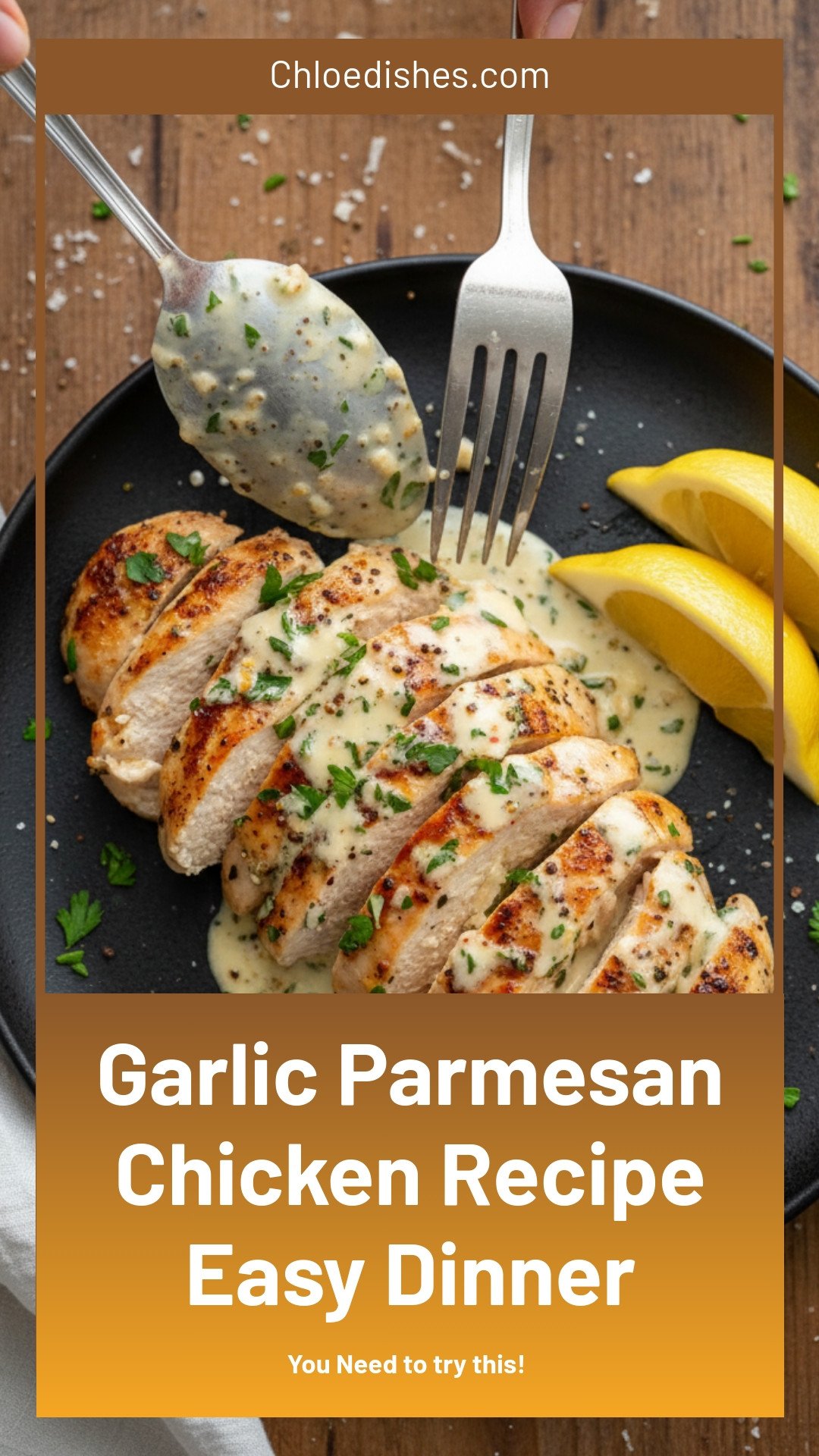 Easy Garlic Parmesan Chicken
