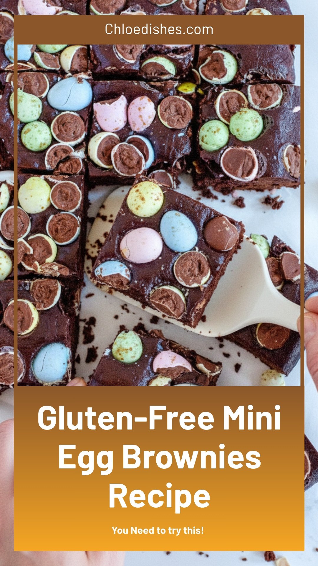 Mini Egg Brownies (Gluten-Free)