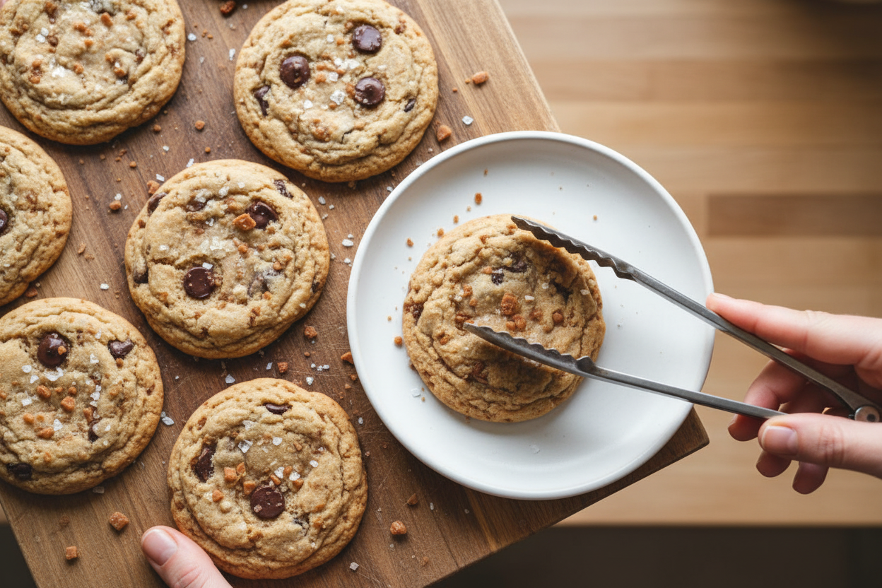 Gluten Free Toffee Chocolate Chip Cookie Recipe