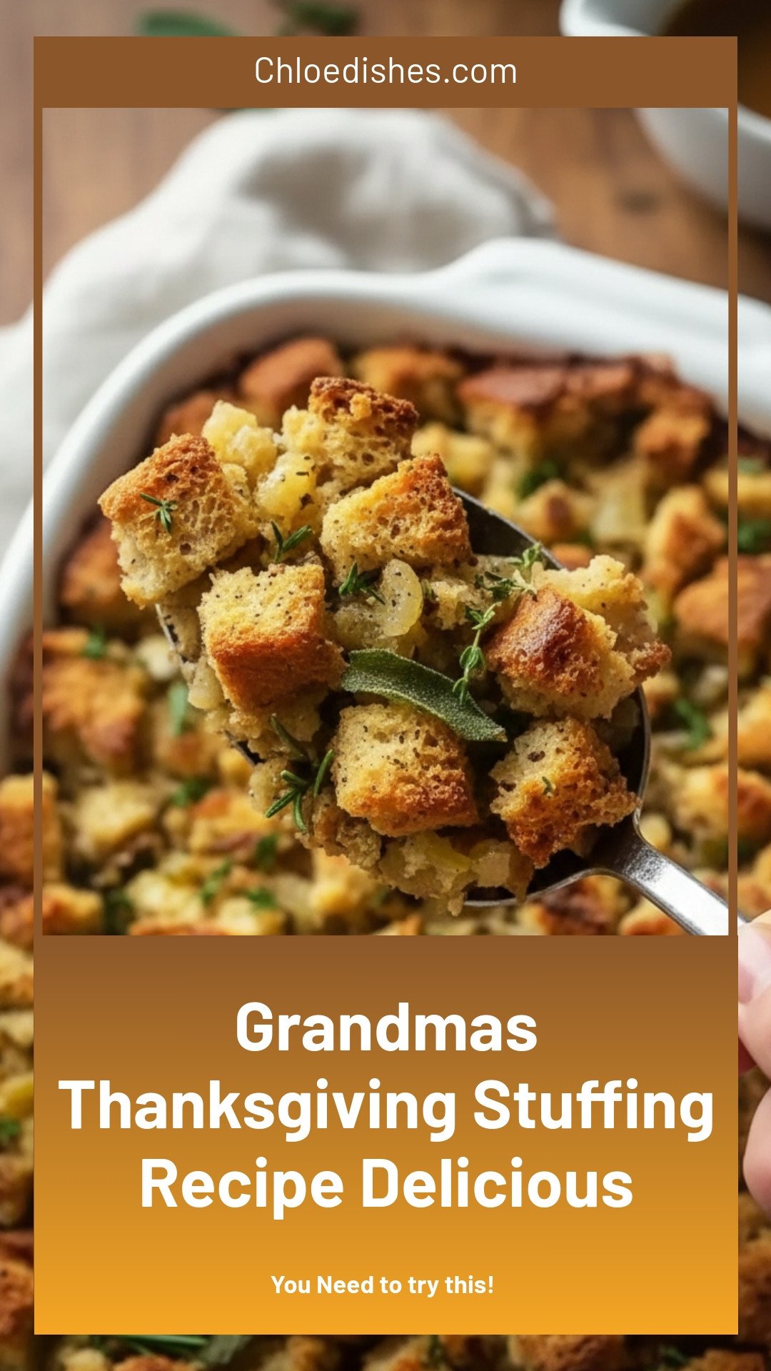 Delicious Grandma’s Thanksgiving Stuffing