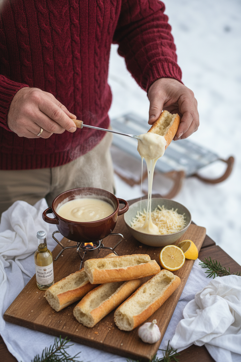 Hot Pocket Baguette Fondues Are Your Next After-Sledding Treat
