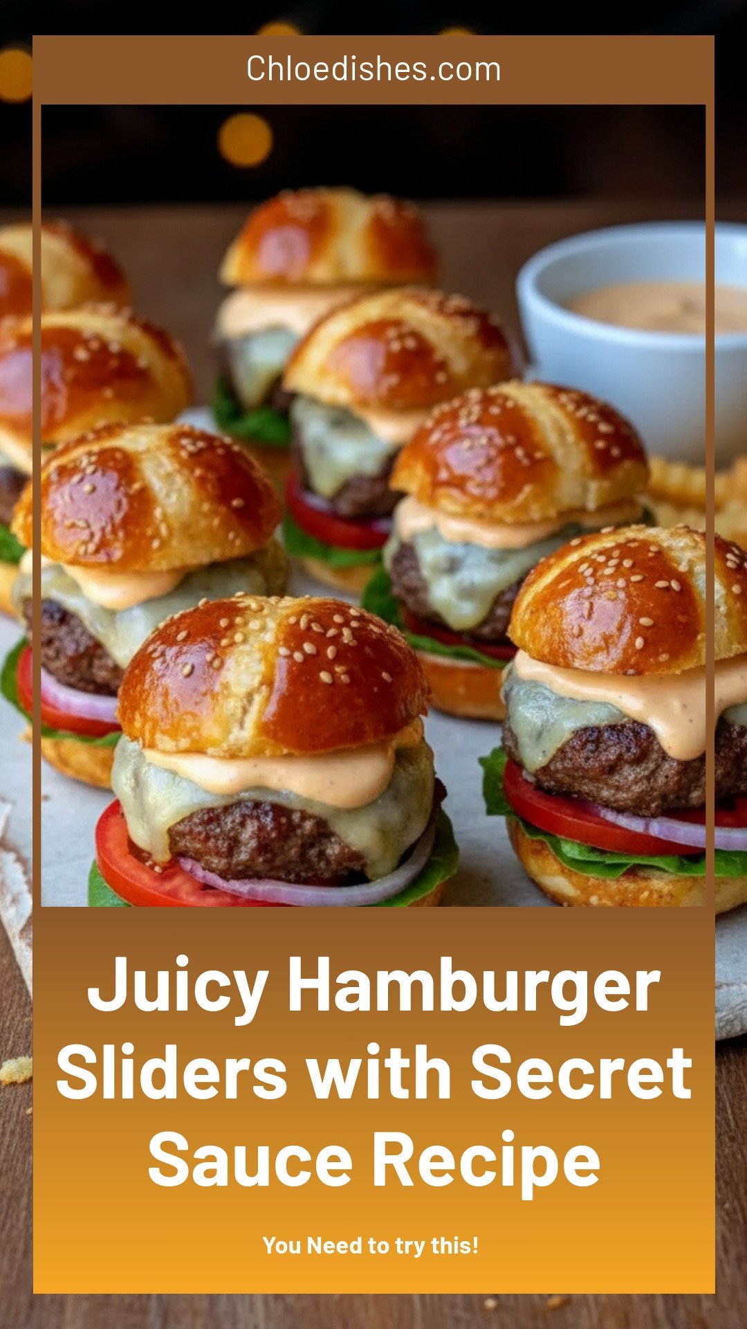 Juicy Hamburger Sliders with Secret Sauce Recipe You’ll Love
