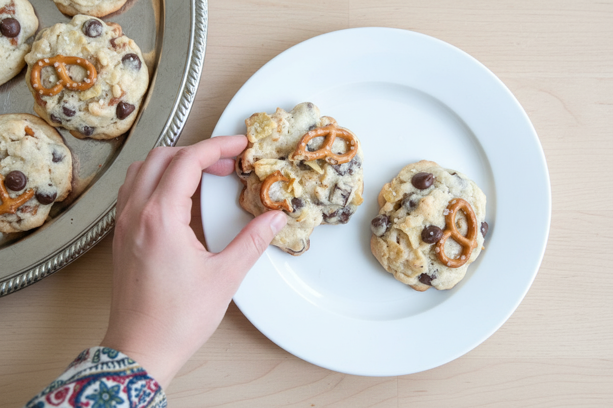 Kitchen Sink Cookies Recipe by Caroline Chambers