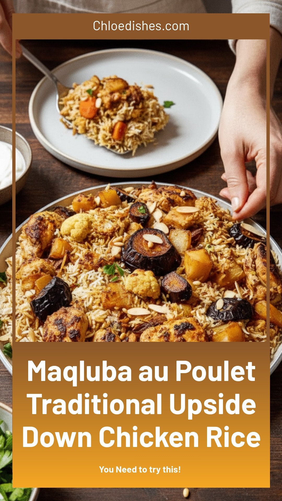 Maqluba au Poulet