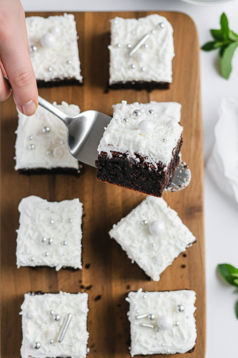 Mint Chocolate Brownies