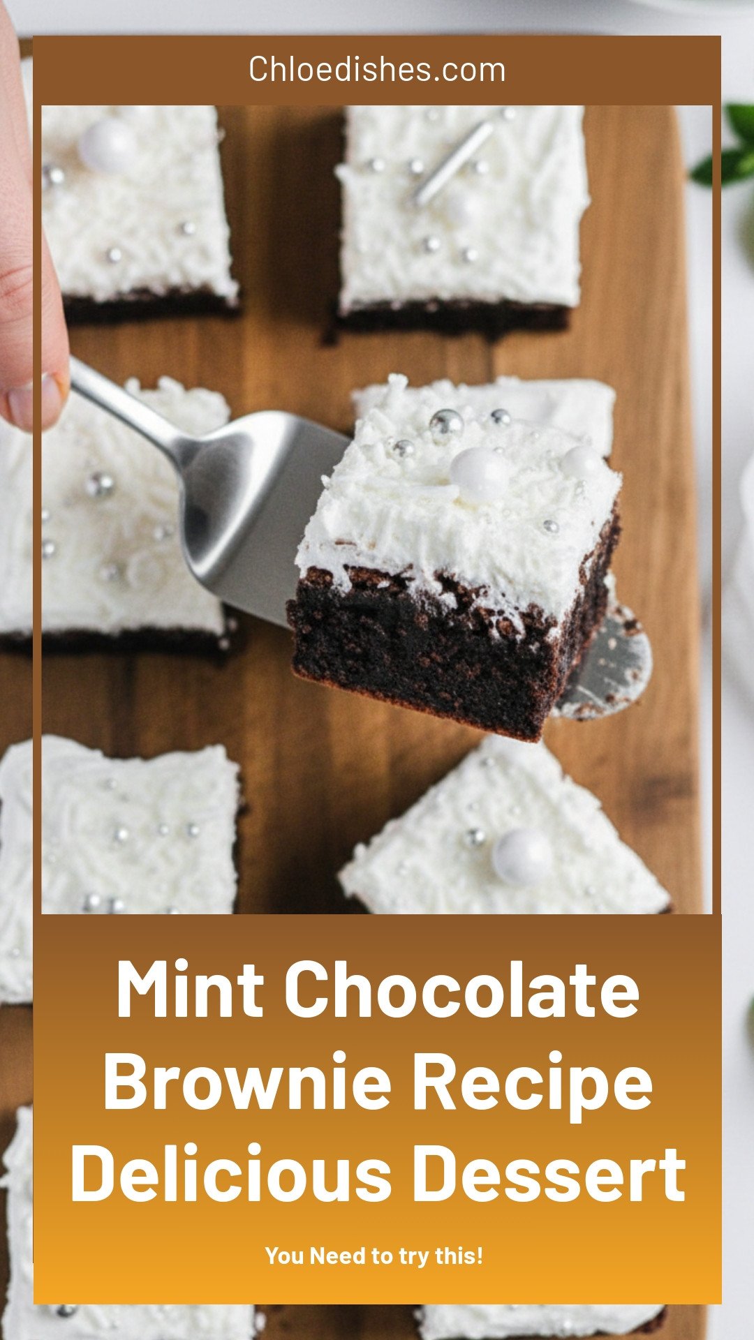 Mint Chocolate Brownies