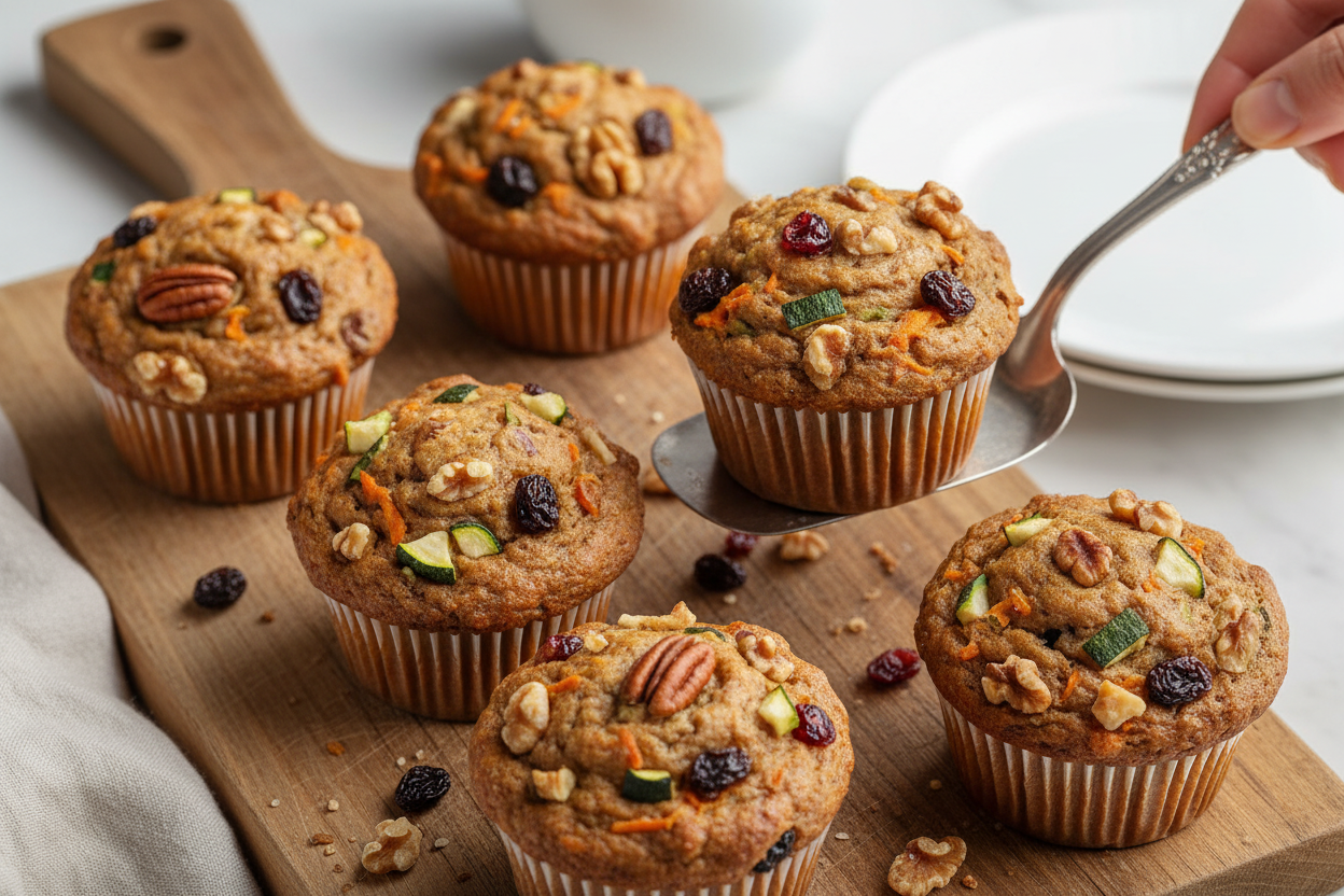 Morning Glory Muffins Recipe for Breakfast